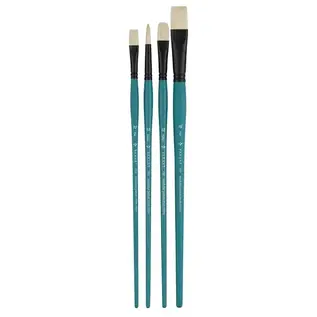 Pan Art Penselenset vegan synth. nr. 10-16 - olie -