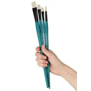 Pan Art Penselenset vegan synth. nr. 10-16 - olie -
