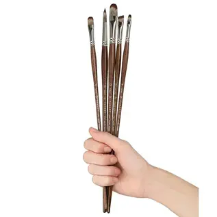 Pan Art Penselenset mang. synth. nr.4-12 -multimedia-