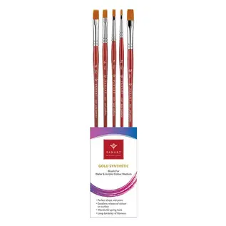 Pan Art Penselenset synth. nr. 2-10 - acryl-aquarel -
