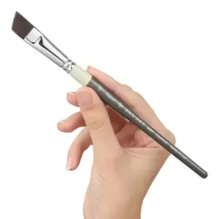 Pan Art Penseel synthetisch schuin nr. 5-8" -multimedia-
