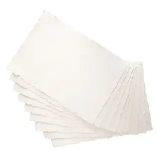 Pan Art Deckle-edge papier egaal 30x42cm aquarel 1000gr. - 10 vellen
