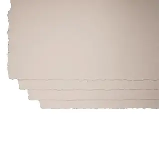 Pan Art Deckle-edge papier egaal 30x42cm aquarel - 10 vellen