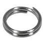 Edelstaal splijtring, 8 mm ø, 20 stuks, platina