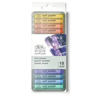 Winsor & newton - Soft Pastel Box 15x Sticks