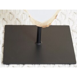 Metalen plat sokkel 12x12x13 cm