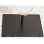 Metalen plat sokkel 12x12x13 cm