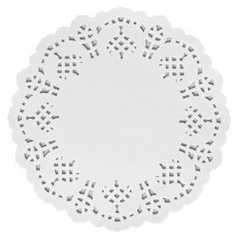 20 papieren kleedjes 14 cm