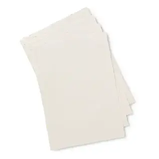 Pan Art Deckle-edge papier egaal 22x30cm aquarel - 10p - 350 gram/m2