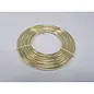 ALUMINIUMDRAAD FLAT 5MMX10MX1MM GOUD