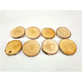 BERKENSCHIJF +/-6-9CM +/-1CM 8ST