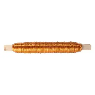 WIKKELDRAAD MANDARIJN OP STOK 0.50MM 50M 100GR