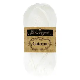 Scheepjes Catona 106 Snow White bad 152