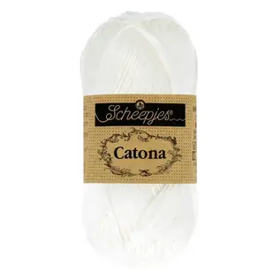 Scheepjes Catona 106 Snow White bad 152