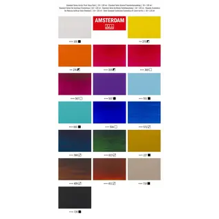 Amsterdam Standard Series acrylverf voordeelverpakking | 18 x 120 ml