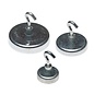 Magneet Alco 25mm haak zilver vernikkeld, trekkracht 3,5 kp