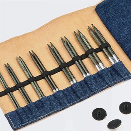 KnitPro Indigo Wood verwisselbare naaldenset