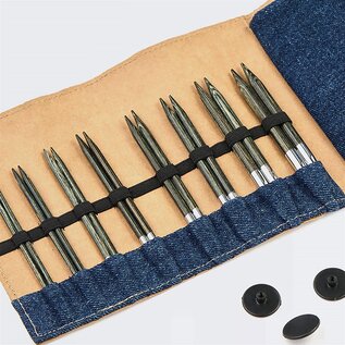 KnitPro Indigo Wood verwisselbare naaldenset
