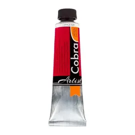 Cobra Artist Water Vermengbare Olieverf Tube 40 ml Permanentkraplak Bruin 324