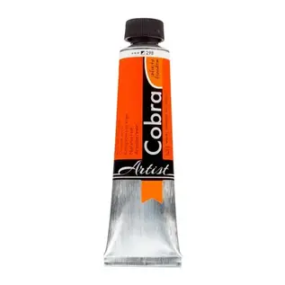 Cobra Artist Water Vermengbare Olieverf Tube 40 ml Koninklijk Oranje 298