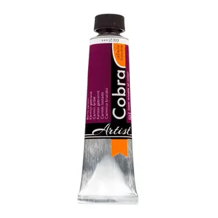 Cobra Artist Water Vermengbare Olieverf Tube 40 ml Karmijn Gebrand 323