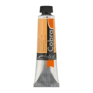 Cobra Artist Water Vermengbare Olieverf Tube 40 ml Napelsgeel Rood 224