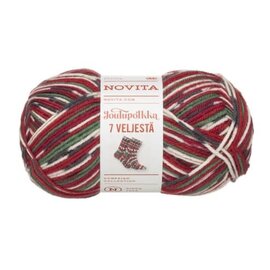 Novita 7 Viljesta Christmas 8591 bad 9673 - 150g.