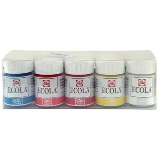 Ecola Plakkaatverf Set - 10 x 16 ml