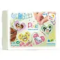 Pixels - sleutelhangers hartvorm - Theme Box - Dieren -