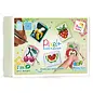 Pixel -Thema doos sleutelhanger - Fruit -