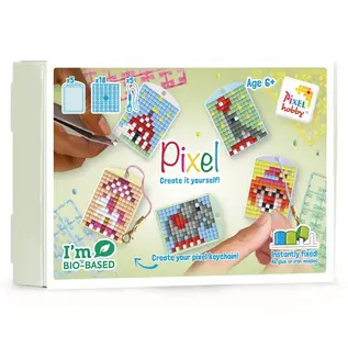 Pixel -Thema doos sleutelhanger - Circus -