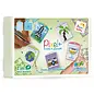 Pixel -Thema doos sleutelhanger - Reizen -