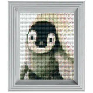 Pixelpakket Pinguin met 37 pixelmatjes