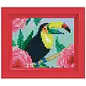 Pixelhobby pakket met 30 matjes/toekan