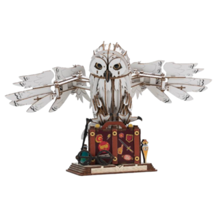Harry Potter - 3D Modelbouw, Hedwig, 1613, 33,1 x 15,1 x 20,4 cm