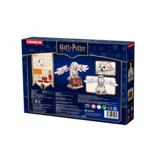Harry Potter - 3D Modelbouw, Hedwig, 1613, 33,1 x 15,1 x 20,4 cm