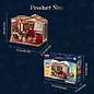 Harry Potter - 3D Modelbouw, Gryffindor Common Room, 1621, 23 x 15,5 x 19 cm