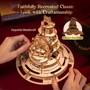 Harry Potter - 3D Modelbouw, Talking Sorting Hat, 1632, 20 x 18,2 x 20 cm