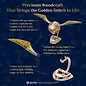 Harry Potter - 3D Modelbouw, Golden Snitch, 1631, 26,6 x 9,3 x 16,5 cm