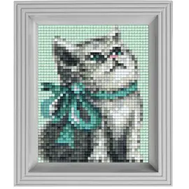 Pixelpakket - Kitten met 24 pixelmatjes