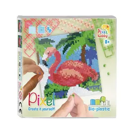 Pixelpakket set - Flamingo
