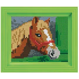Pixelpakket met kader Paard