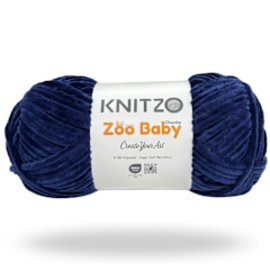 Knitzo Zoo Baby 135 Marine Blauw Bad 352