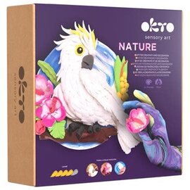 Okto Sensory Art 3D Schilderen - Natuur - Kaketoe