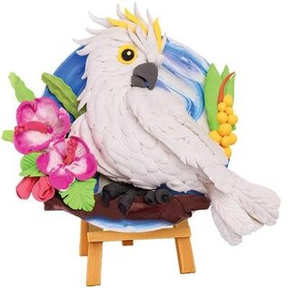 Okto Sensory Art 3D Schilderen - Natuur - Kaketoe