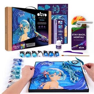 Okto Sensory Art 3D Schilderen - Manga - Water