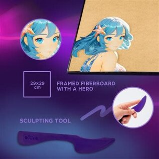 Okto Sensory Art 3D Schilderen - Manga - Water