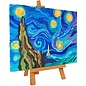 Okto Sensory Art 3D Schilderen - Meesterwerk - Sterrennacht, Vincent Van Gogh