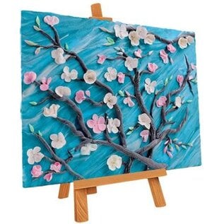 Okto Sensory Art 3D Schilderen - Meesterwerk - Amandelbloesem, Vincent Van Gogh