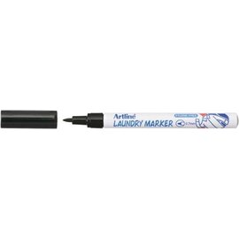 Artline: Textielmarker "750" fijne punt, 0.7mm - Zwart